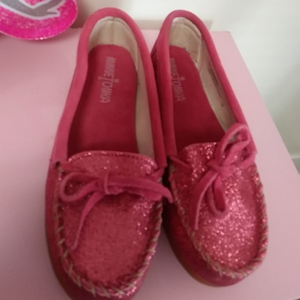 Pink Glitter Slids